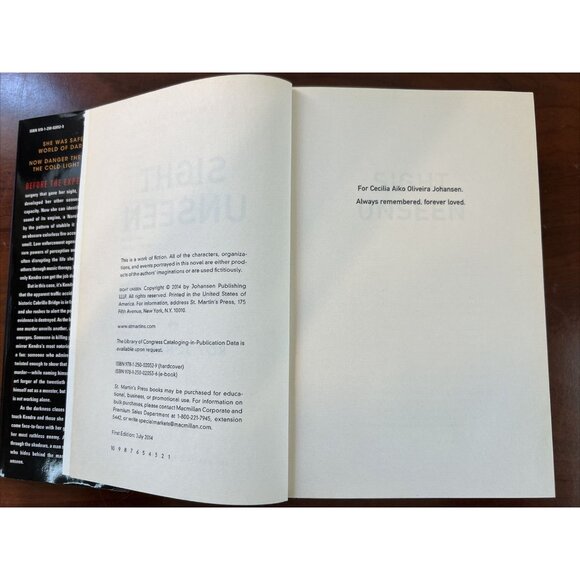 Iris & Roy Johansen Kendra Michaels Series Lot Of 2 Hardcover 1st Edition Books - Picture 6 of 13